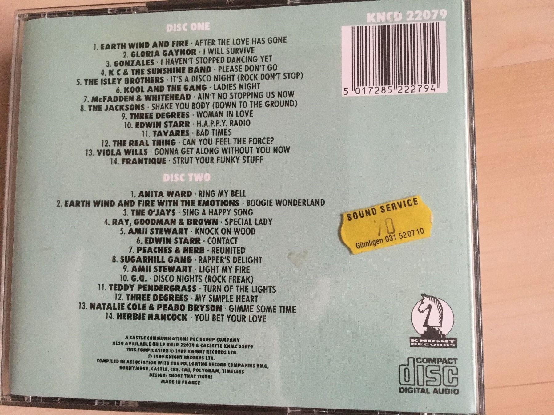 CD: Soul Years 1979 (2 Disc) – Usato da Dietikon venduto da Numi2000 1