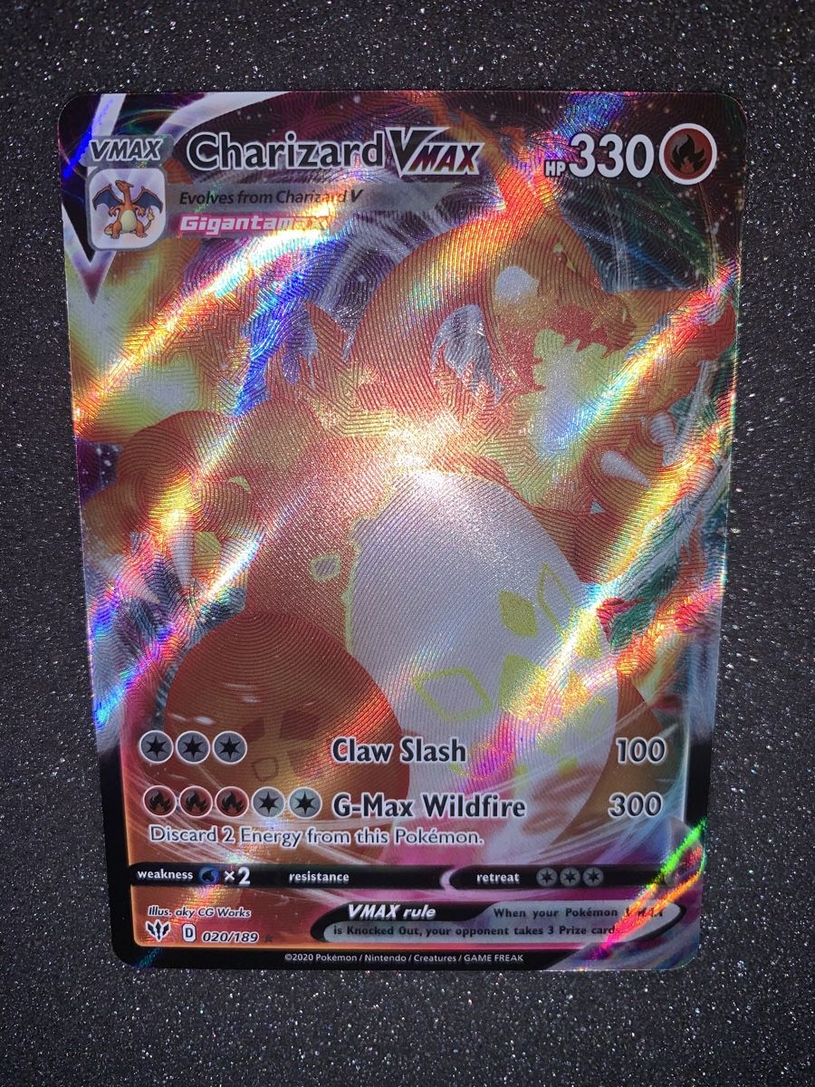 Pokémon Carte collezionabili: Charizard VMAX 020/189  – Usato da Bironico venduto da ars_z6lb 5