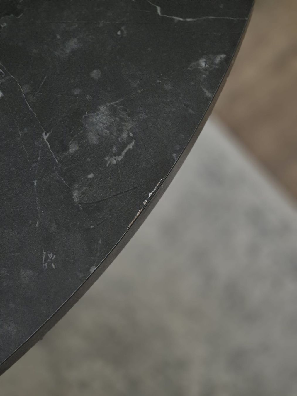 Tavoli: Round grey marble effect table top – Usato da Wallisellen venduto da rui_jtt7 3