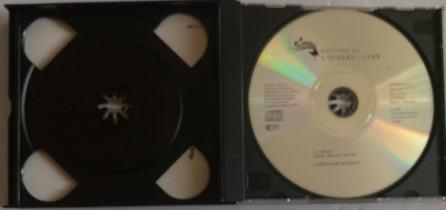 CD: J.S. BACH / CHRISTOPHE ROUSSET - PARTITAS, BWV 825-830 – Usato da Poliez-Pittet venduto da Newtown-Records 3