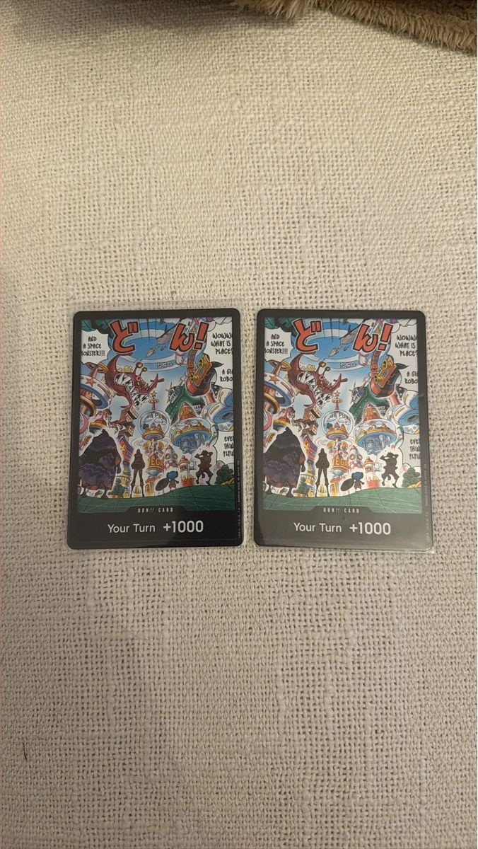Bandai Sammelbilder & Trading cards: One Piece Don Karten 2 Egghead Don – Neu und originalverpackt aus Bern von Davidraemy