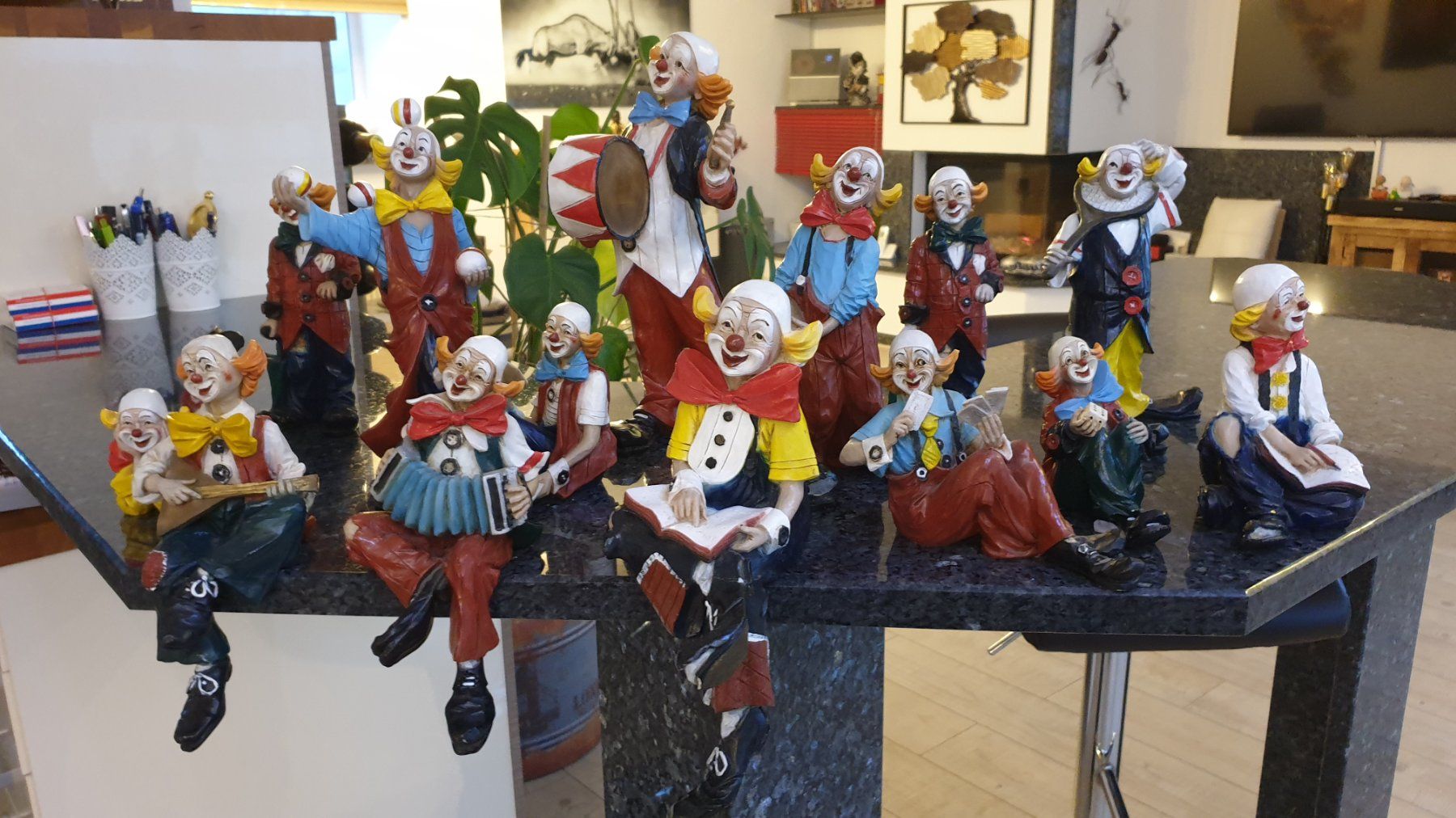 Statuette: Schöne grosse Sammlung Clowns 14 St. – Usato da Itingen venduto da hoegger123