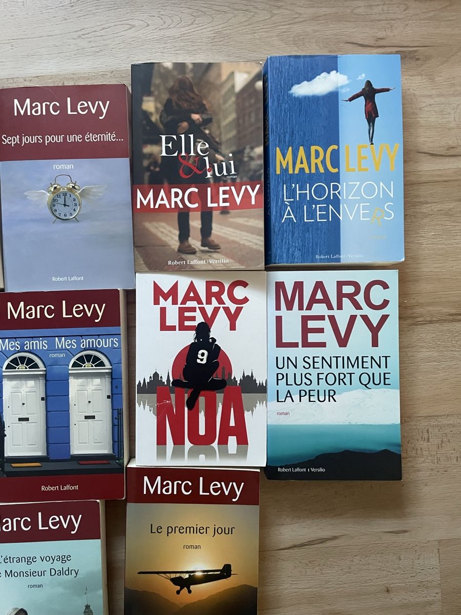 Libri: Lot 12 romans grand format de Marc Levy  – Usato da Crissier venduto da Nouchki76 3