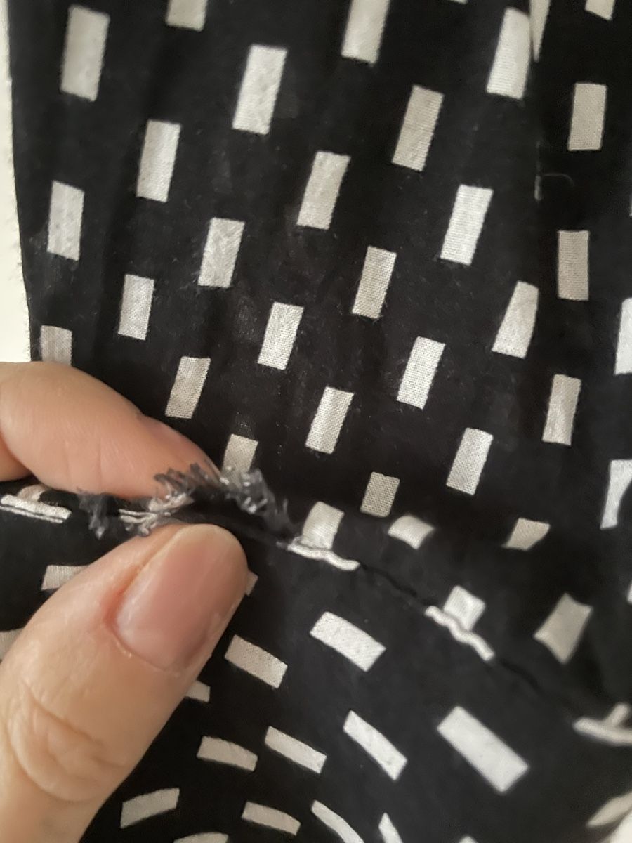 Mango Camicette: Bluse Mango kariert schwarz weiss M – Usato da Herrliberg venduto da spunggi 2