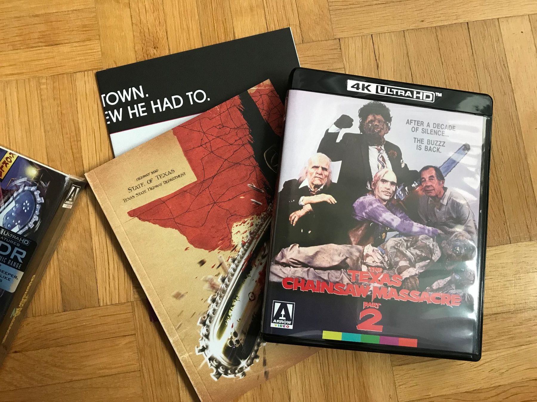 Alle DVDs: Texas Chainsaw Massacre 2 - Limited Edition - 4K UHD – Gebraucht aus Zürich von Malcom 3