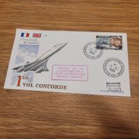 Lutfpost Brief 1 er Vol Concorde C01 Toulouse-Blagnac 1969