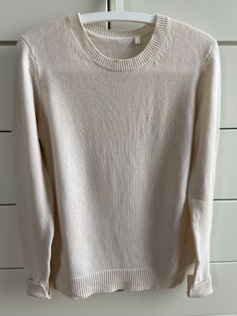 Pullover Kaschmir Creme Grösse 36-38 perfekter Zustand