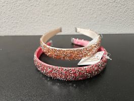 Neu - Haarreif Glitter 2 Stk
