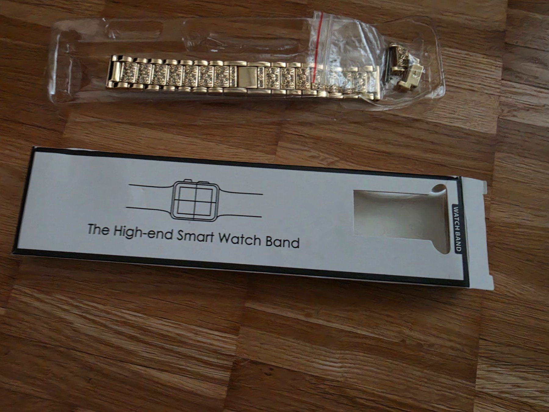 Smartwatch: Smartwatch Armband Gold mit Steinen Neu – Nuovo (secondo la descrizione) da Zürich venduto da Sokaina 3