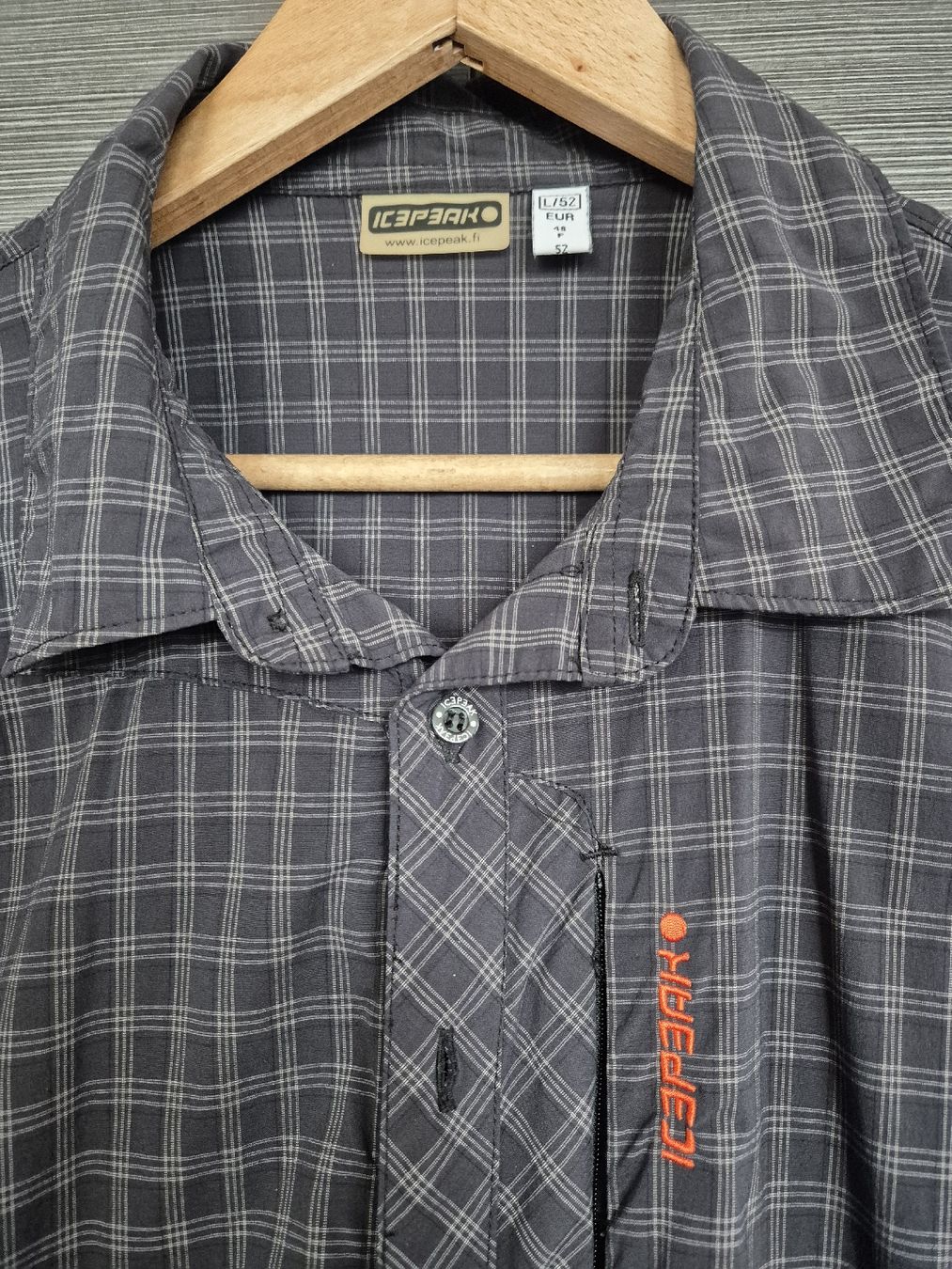 Camicie: ICEPEAK Herren Wanderhemd Gr. 52 – Usato da Römerswil LU venduto da cfm_j789 1