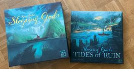 Sleeping Gods Brettspiel mit allen Erweiterungen