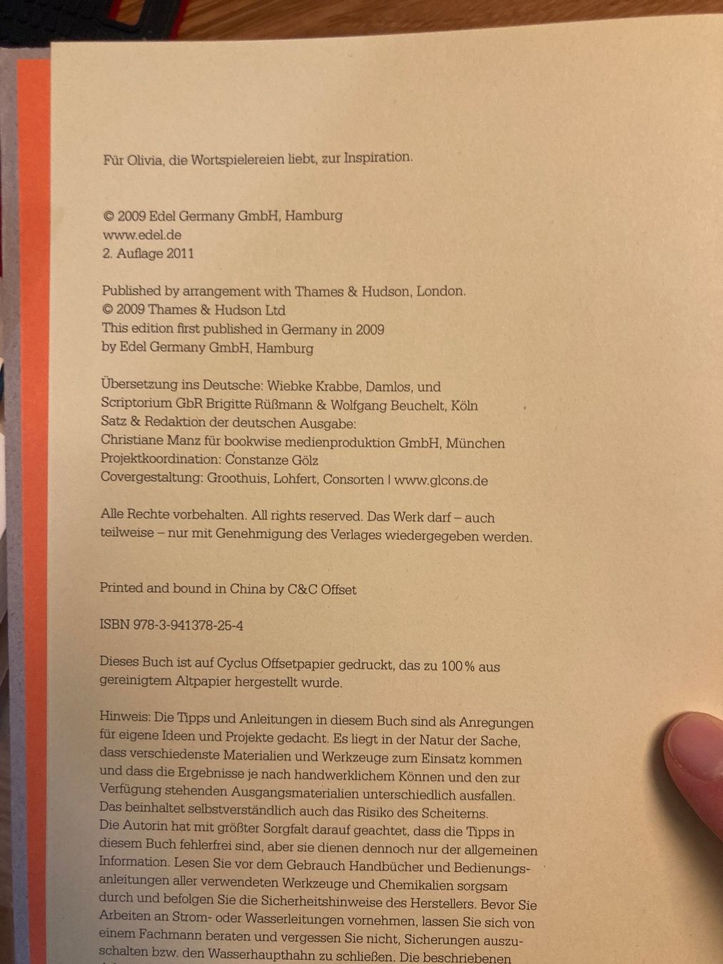 Libri: Mach neu aus alt. Henrietta Thompson – Usato da Kriens venduto da aloha19 1