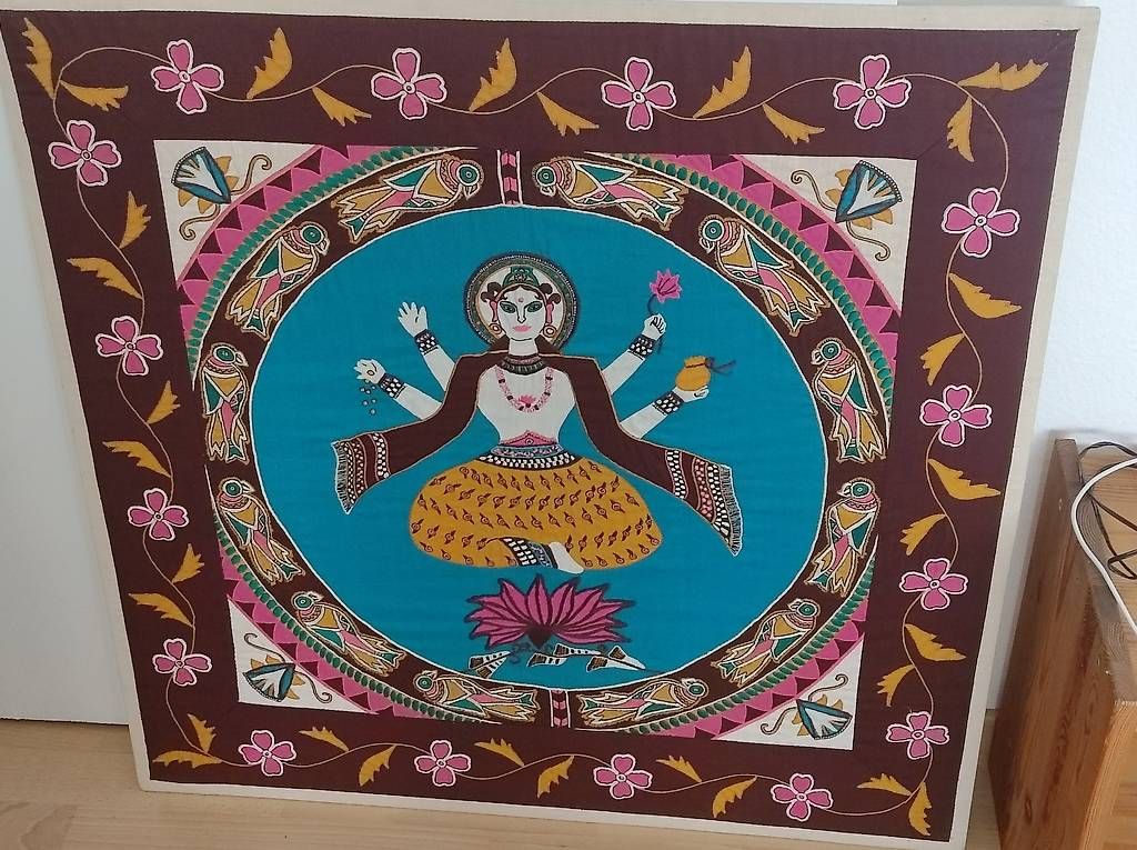 Foto & Immagini: Shiva Bild aus besticktem Stoff – Usato da Oberengstringen venduto da dalisiana