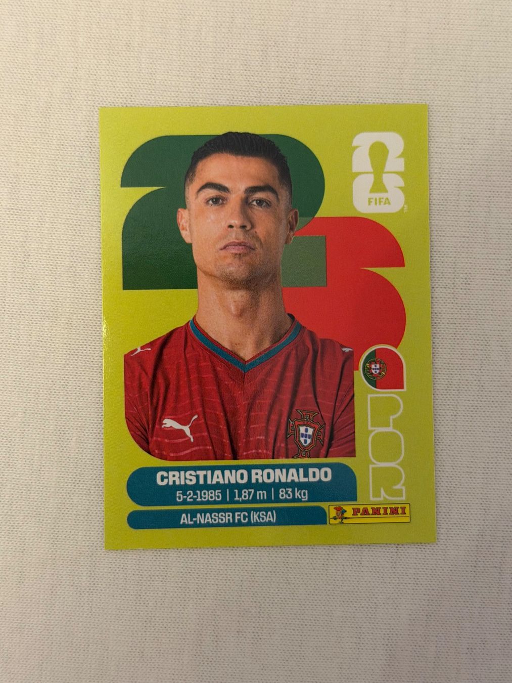 Panini Cartes à collectionner: Ronaldo POR 15 – Neuf (Voir description) à Bussigny par VanCL