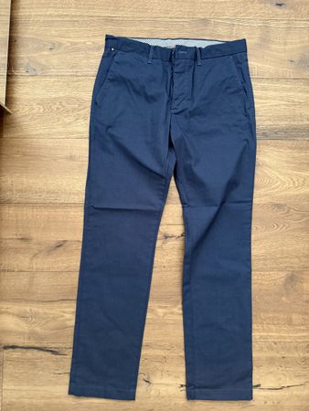 Herren Hose Tommy Hilfiger Slim Fit dunkelblau
