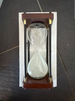 VERKAUFE SANDUHR 60 MIN AUS HOLZ .  - NEU & ORIGINALVERPACKT