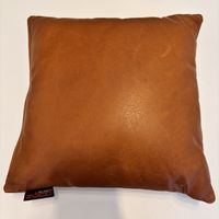 3x Züco Zierkissen 28x28cm (1x Echtleder, 2x Stoff) – Top!