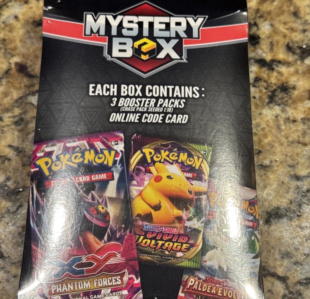 Pokémon Carte collezionabili: Mystery Box 3x Bustine Pokémon + Codice Online! – Nuovo e nell'imballaggio originale da Winterthur venduto da VZ123 2
