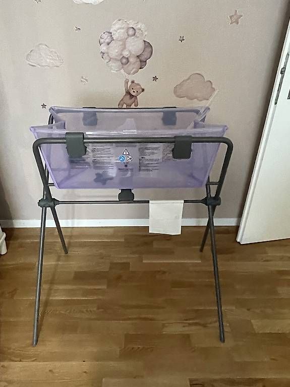 Vasche da bagno: Stokke Flexibad mit Ständer und Newborn Einsatz – Usato da Horgen venduto da sel_qc25 1