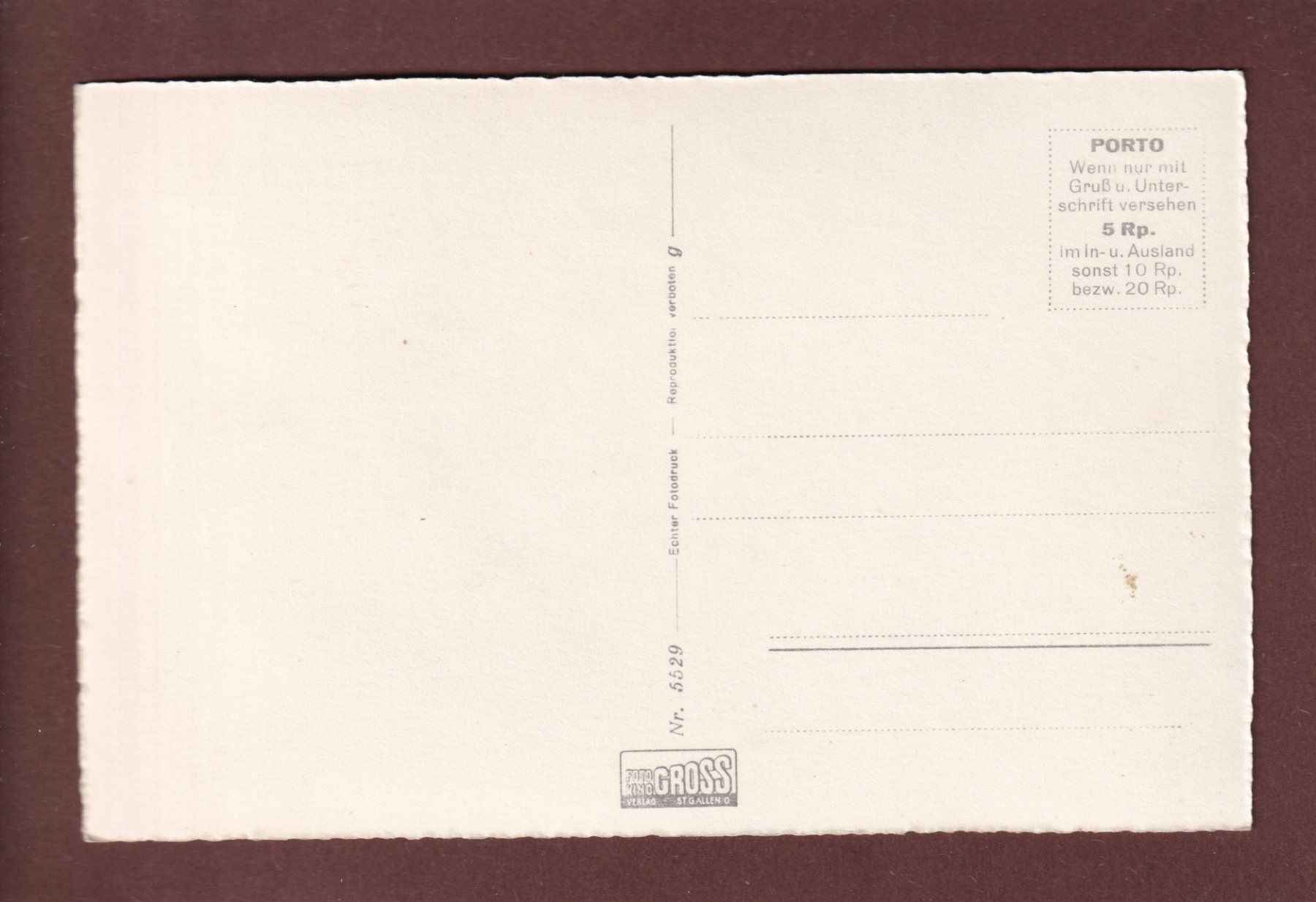 Cartoline postali: ST. ANTON - Blick ins Rheintal – Usato da Pully venduto da nicecards 1