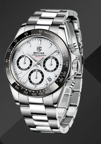 Orologi: Herren Chronograph Uhr – Nuovo e nell'imballaggio originale da Geneve venduto da Titi2008 6