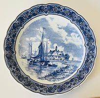 Delfter Blauen Wandteller Manufaktur Royal Sphinx Maastricht