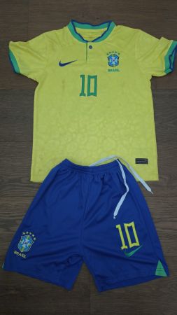 Fussballset Brasilien Grösse 24 Nike Pele 10