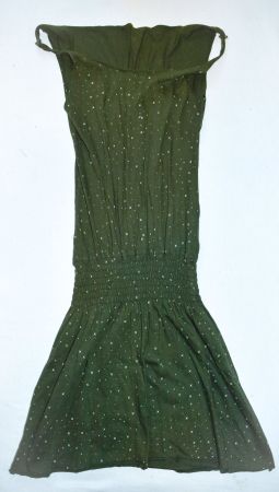 Sommerkleid eleven Damen grün mit schönem 'Sternenlook'