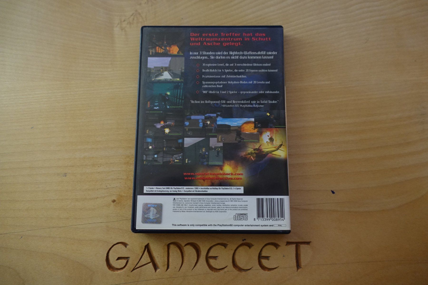 Sony Jeux: Operation WinBack – D'occasion à Steinach par Gamecetch 2