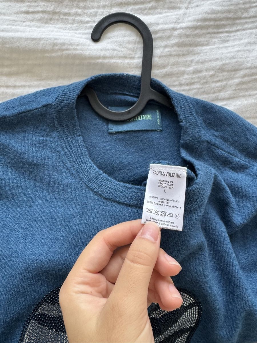 Maglioni & Felpe: Pull Zadig&Voltaire bleu – Usato da Thônex venduto da emm_f5jb 1