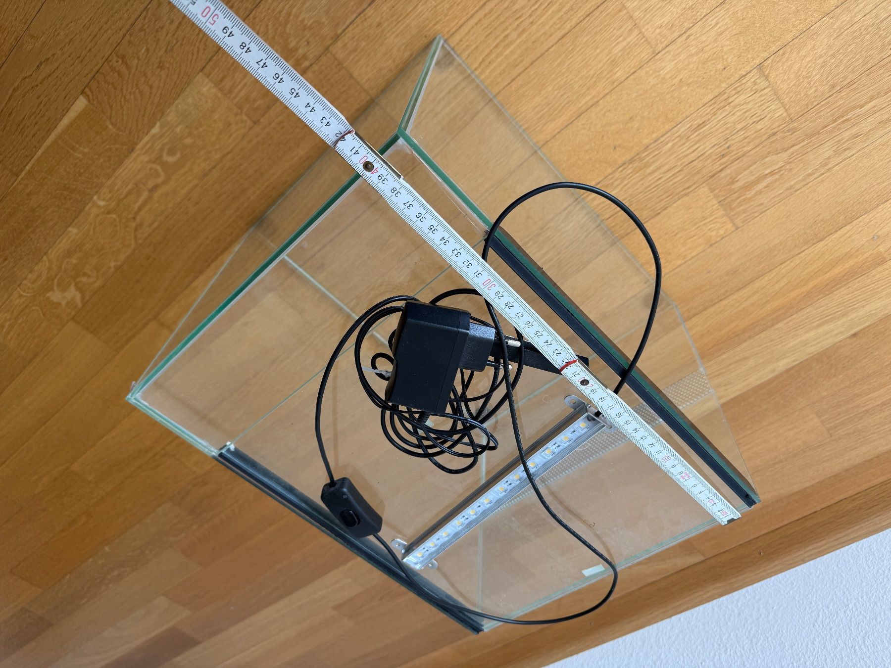 Terrario: Glas Terrarium inkl. Technik von Qualipet – Usato da Basel venduto da BaselxRynach 2