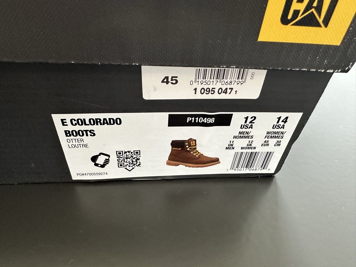 Caterpillar Chaussures hommes: BOOTS E COLORADO CAT  – Neuf avec emballage d'origine à Zürich par armande01 1