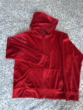 Frauen Sweatjacke rot