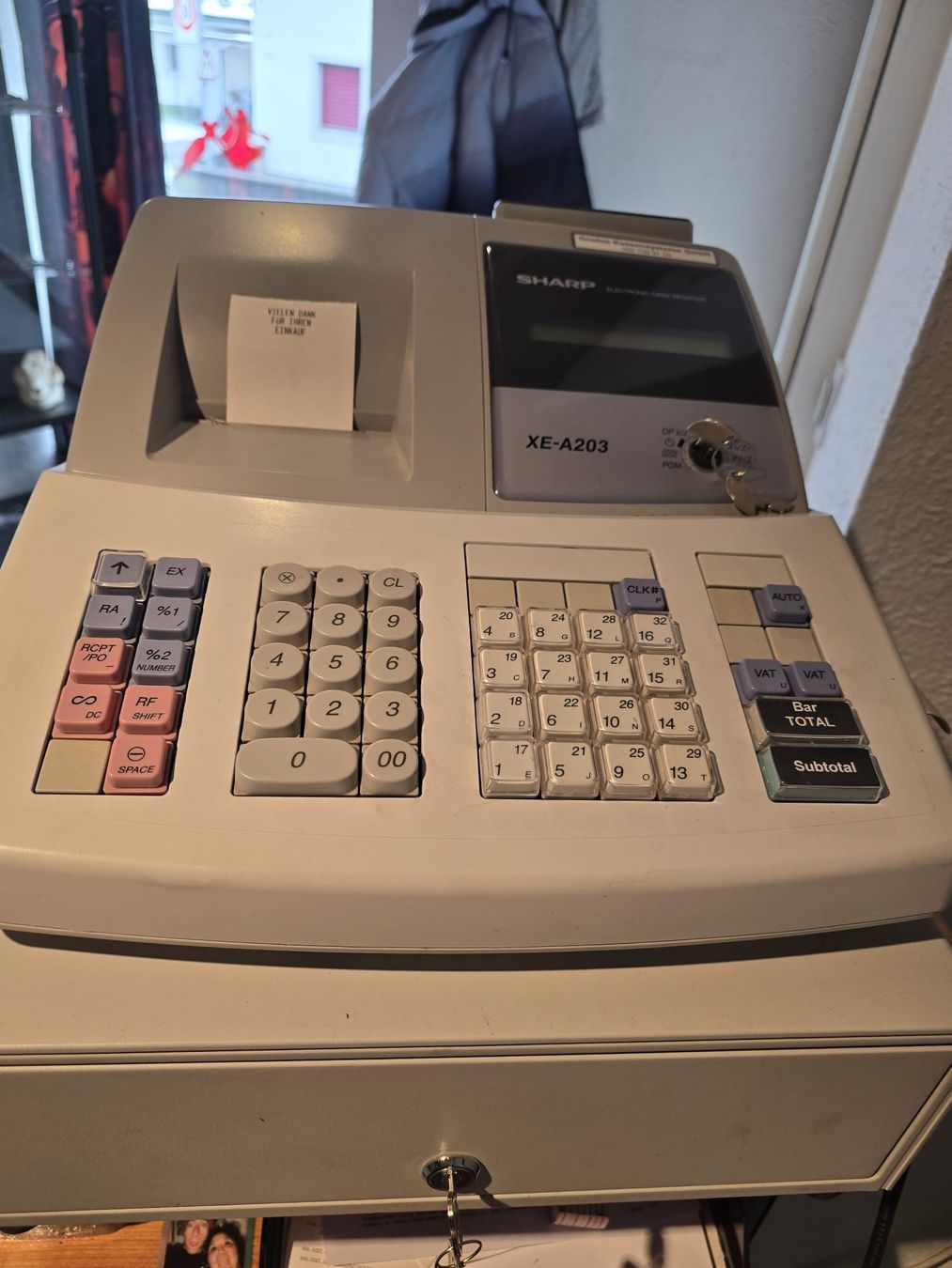 Sharp Kassen: Kasse von Sharp XE-A203 – Gebraucht aus Urtenen-Schönbühl von