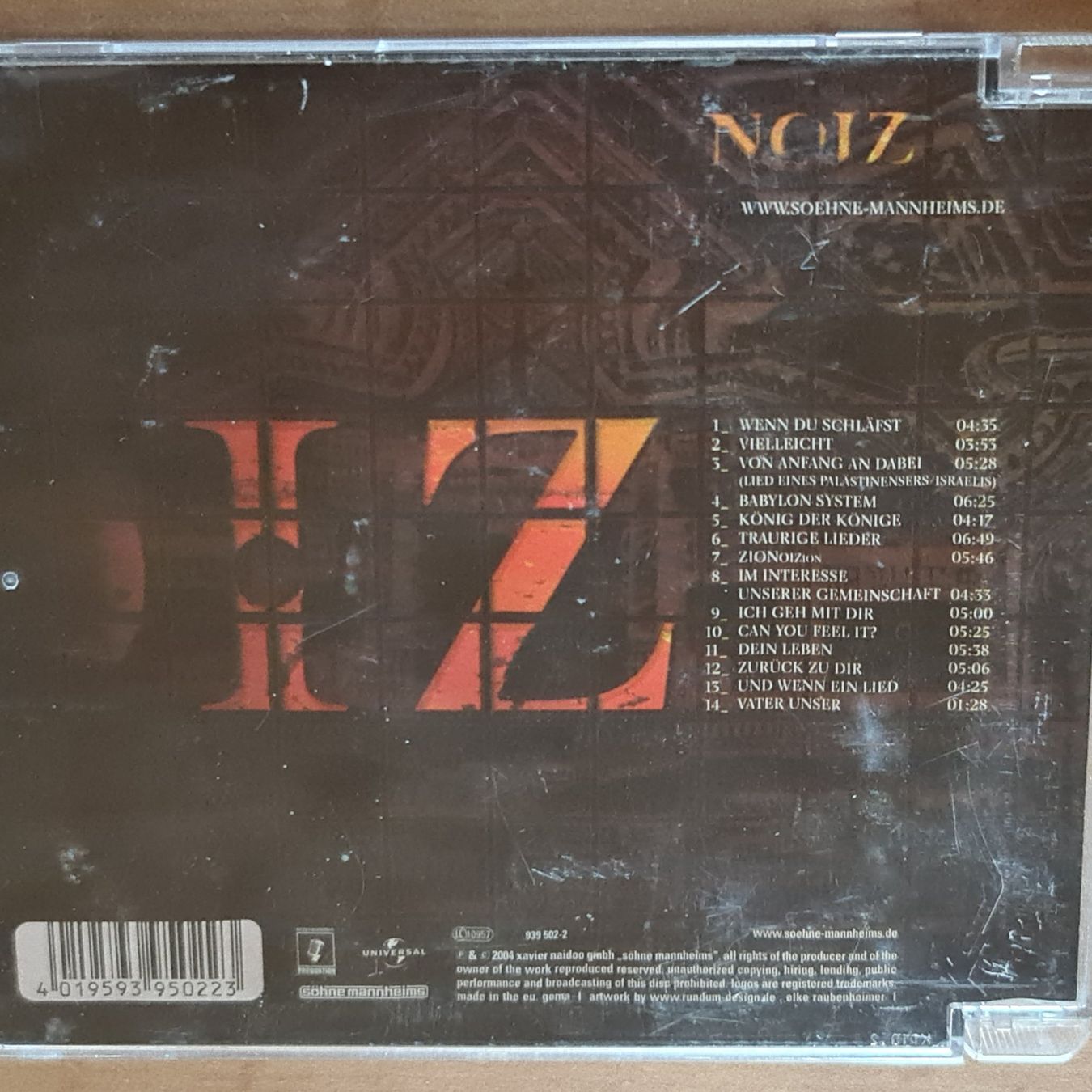 CD: Söhne Mannheims CD – Usato da Dintikon venduto da Vexi 1