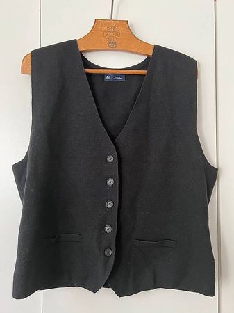 Gilet noir, taille M