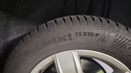 4 Complete Original VW Winter Wheels (Continental 16")