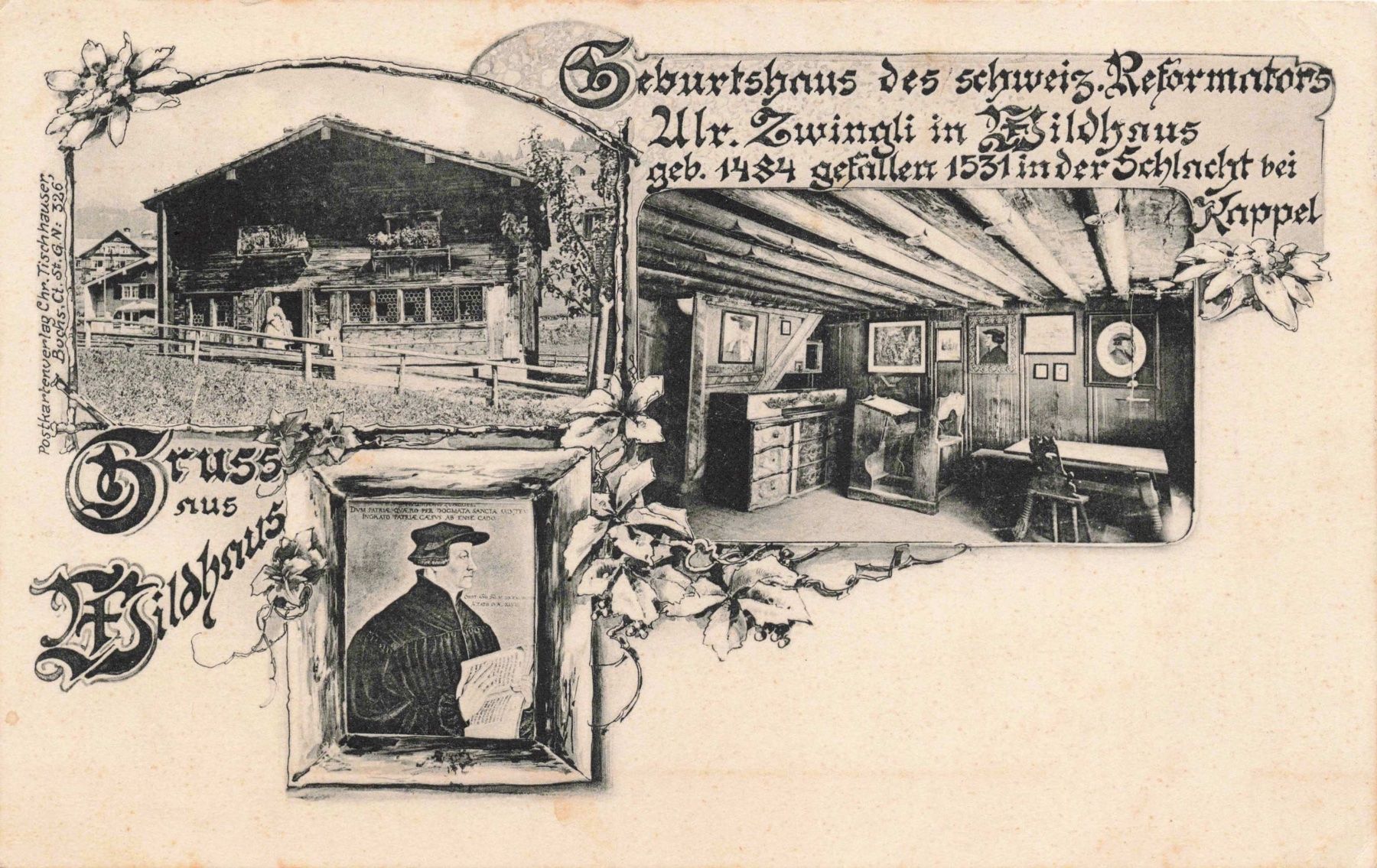 Cartoline postali: wildhaus litho – Usato da Biasca venduto da Blenio71