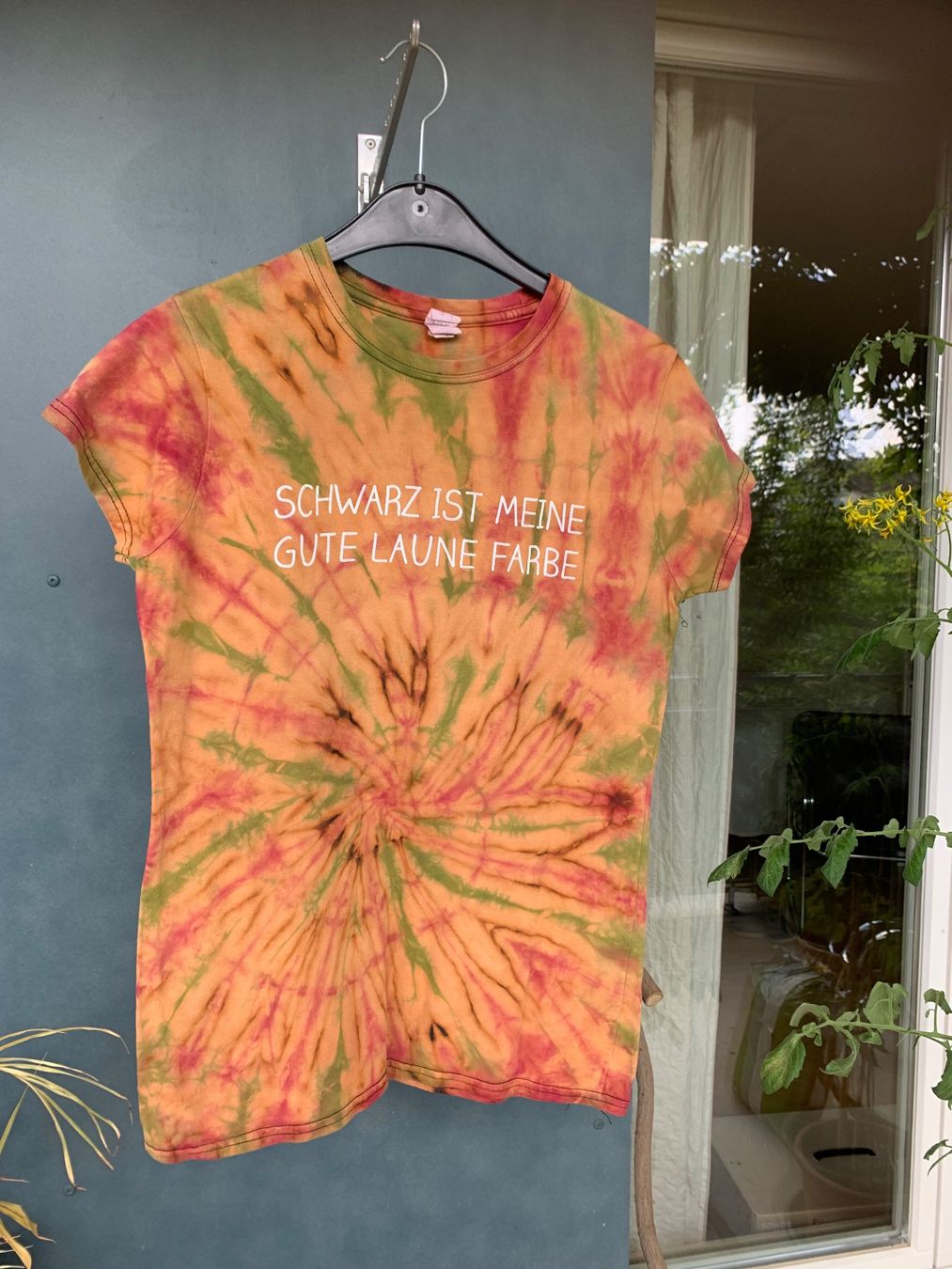 T-shirt: Shirt Batik, Gr. S – Usato da Uster venduto da Flummi