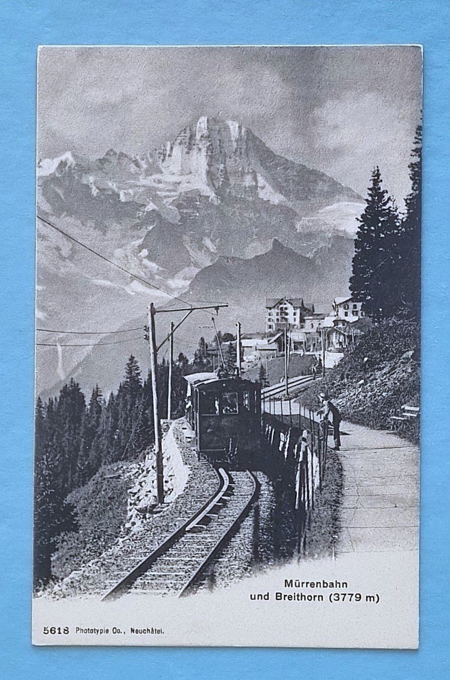 Ansichtskarten: Mürrenbahn - Bahnhof – Gebraucht aus Rothrist von RROENK