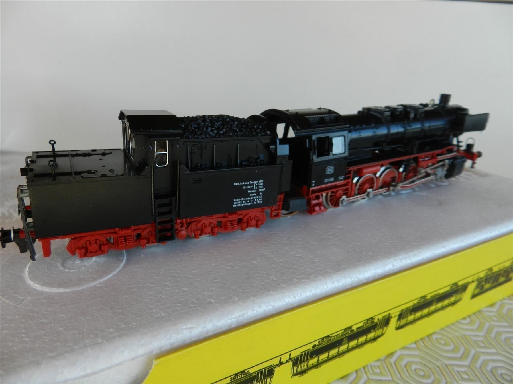 Fleischmann Modelleisenbahnen: FLEISCHMANN H0 AC Dampf-Lok BR 50 DB – Neu (gemäss Beschreibung) aus Arzier-Le Muids von elocin83
