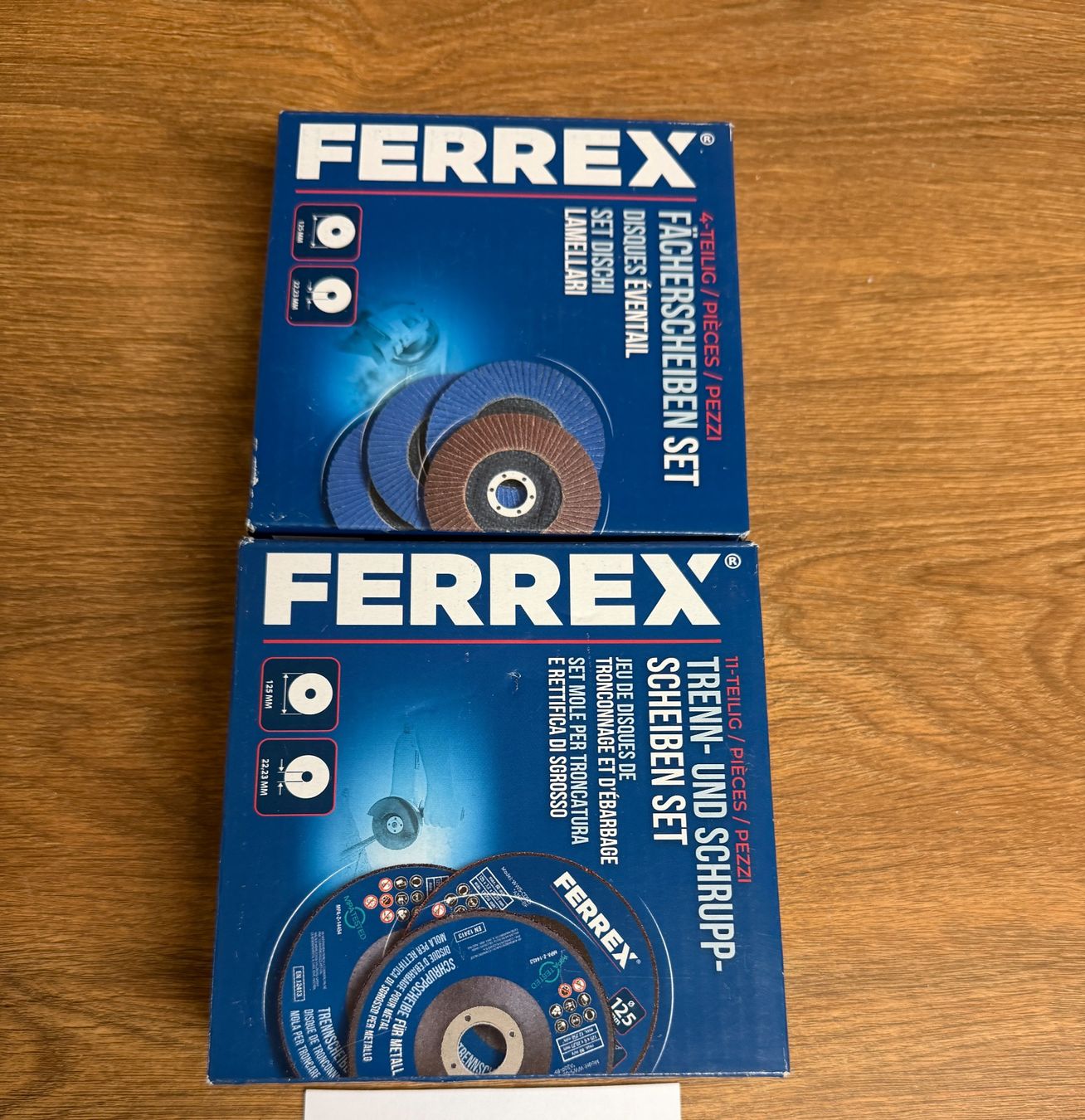 Smerigliatrici & Lucidatrici: Ferrex Trennscheiben Set – Nuovo (secondo la descrizione) da Nussbaumen AG venduto da olitech5415