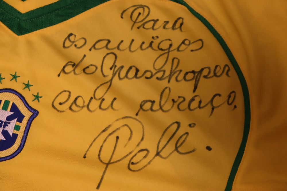 Adidas Leibchen & Hosen: Very Rare - Trikot mit Org. Unterschrift - PELÉ - an GCZ – Gebraucht aus Zürich von KE-Sales 1