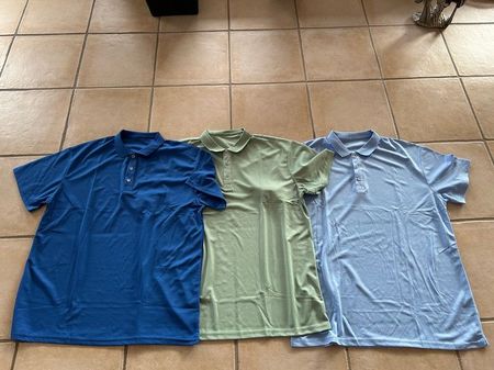 3 neue modische Herren Poloshirts in XXL