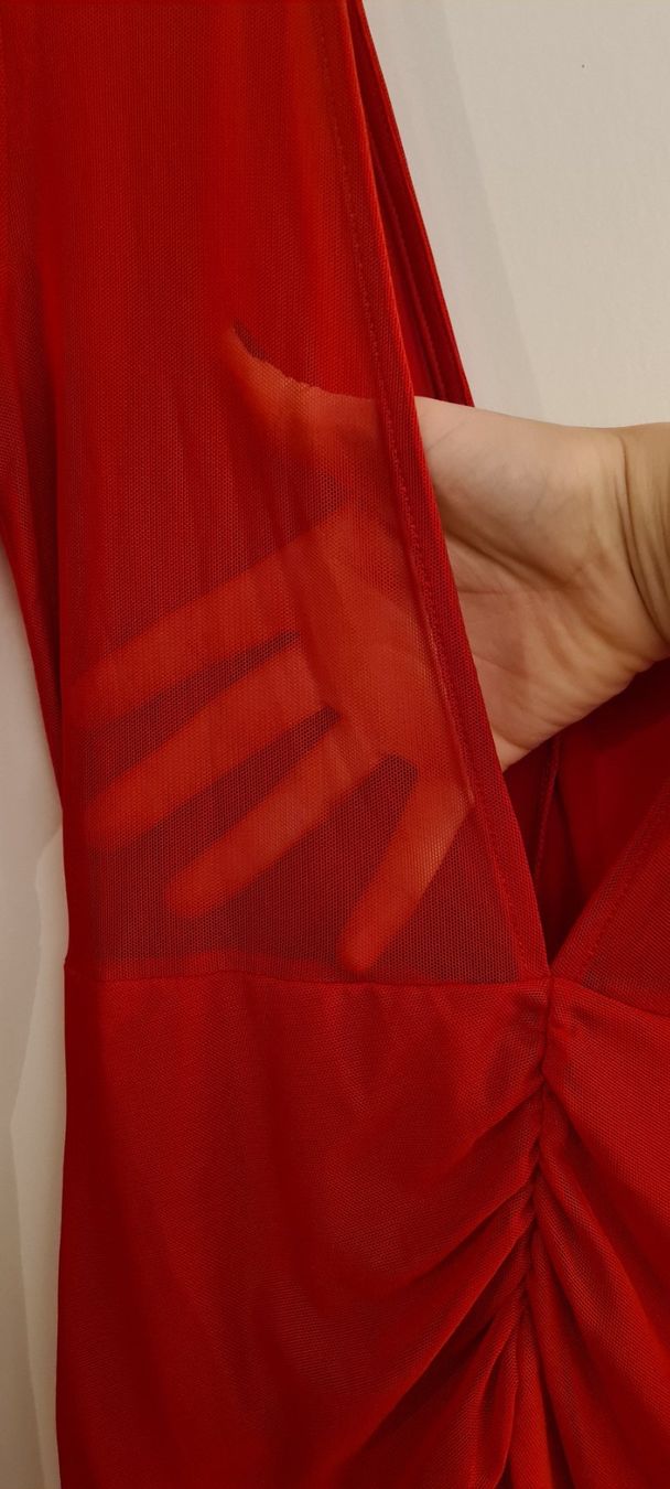 Vestiti: Elegantes rotes Kleid – Usato da Glattpark(Opfikon) venduto da ejo_m8fr 3