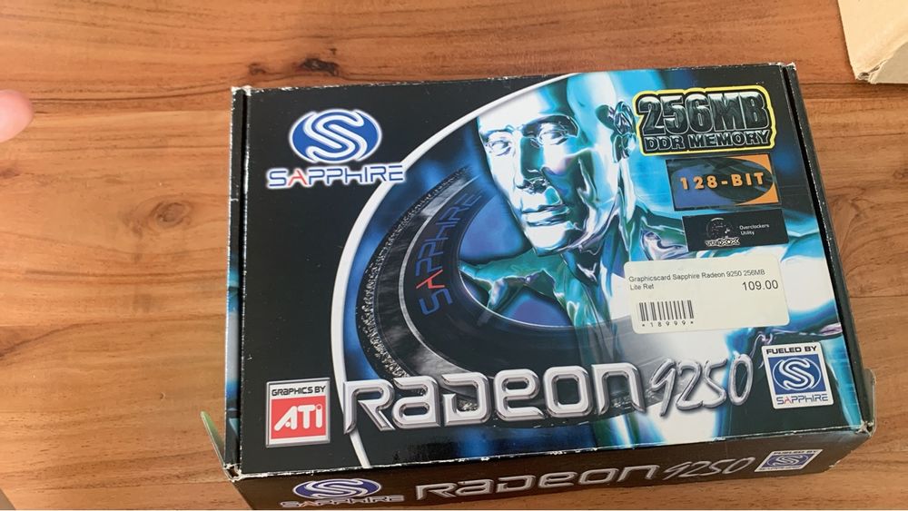 Retro Sapphire Radeon 9250 256MB - Vintage Grafikkarte (Neu (gemäss ...