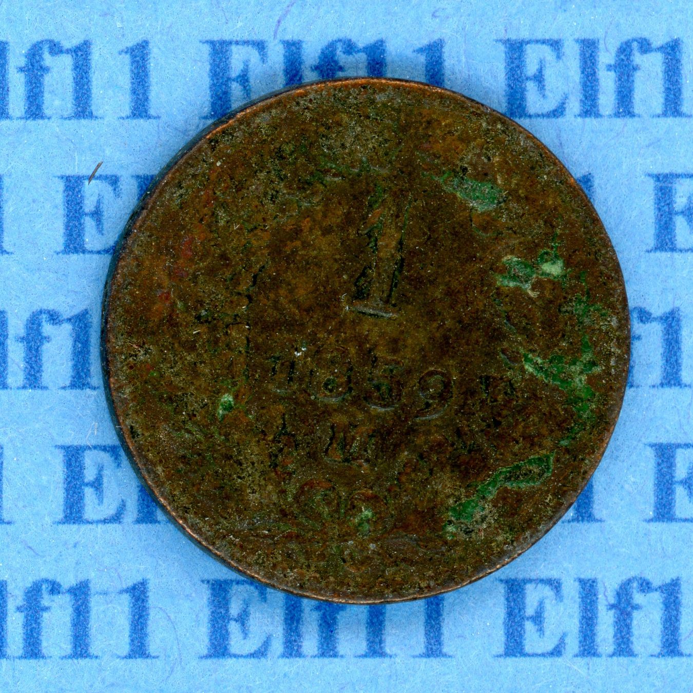Alle Münzen: ATG___0.01 1859M -ss 1 Kreuzer – Gebraucht aus Widnau von Elf11