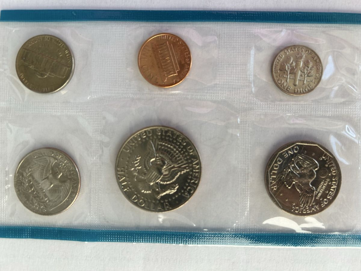 Toutes les monnaies: Uncirculated 1980 US Mint 6-coin Set – Neuf avec emballage d'origine à Zürich par Sophie0569 1