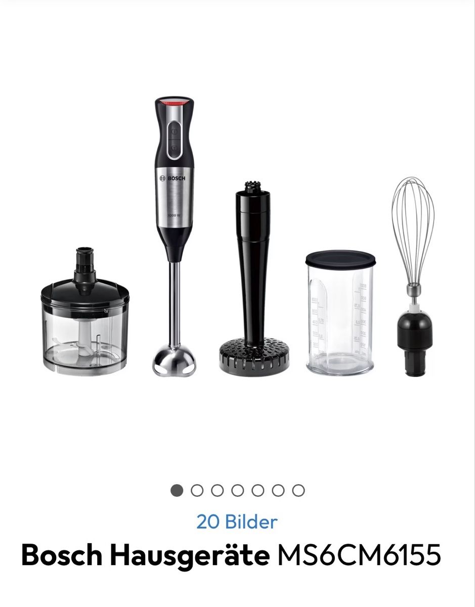 Bosch Appareils de cuisine: Bosch Stabmixer – D'occasion à Rengg par Nelke007 1