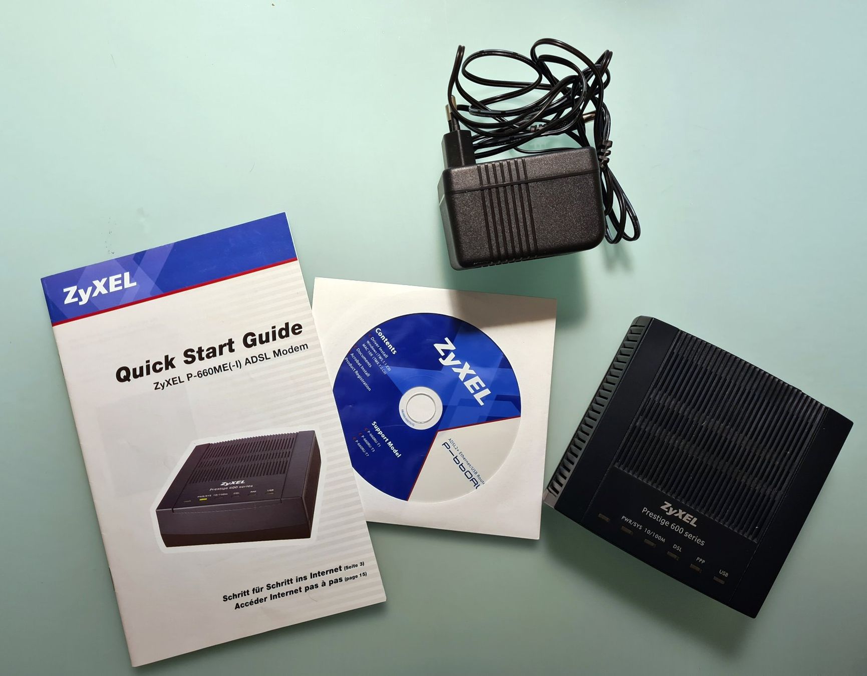 Zyxel Modems & Router: Zyxel ADSL 2+ Combo Ehernet/USB Modem – Gebraucht aus Stallikon von Oceanblue1